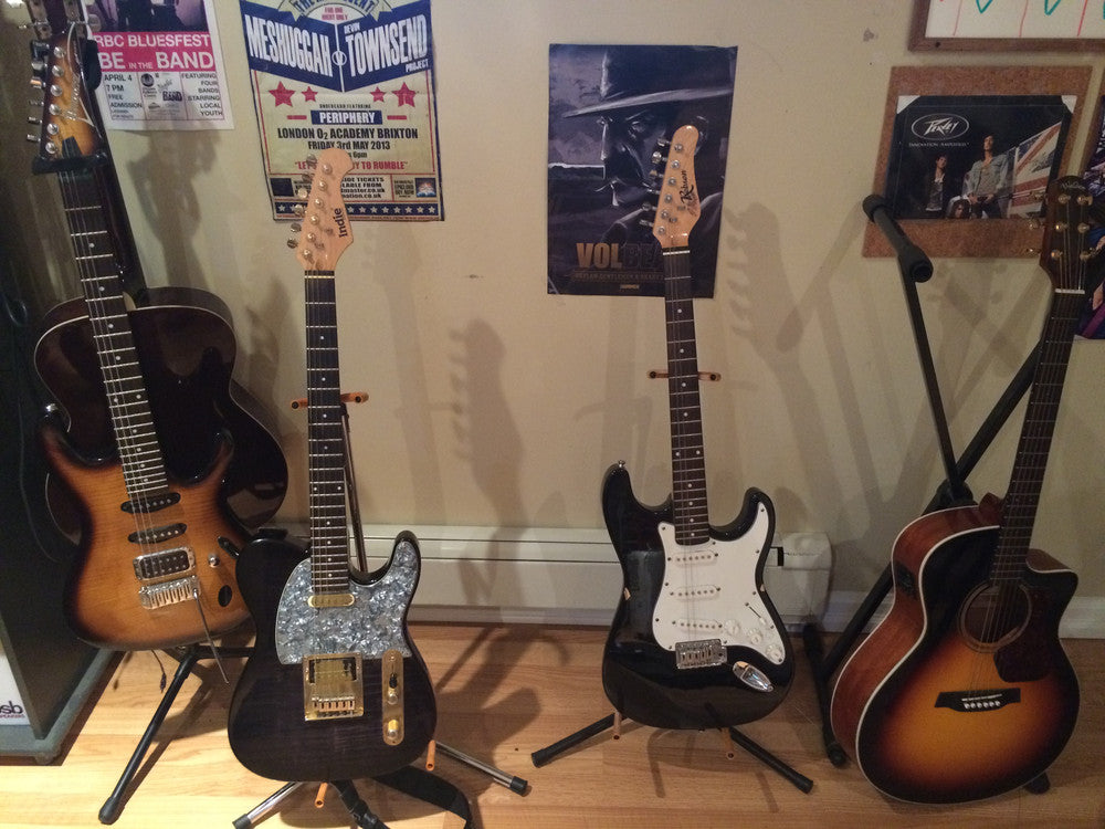 Guitars availible for usage